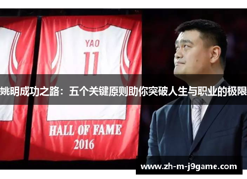 姚明成功之路：五个关键原则助你突破人生与职业的极限